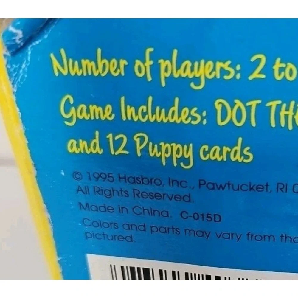 Dot the Dog Playskool Game Preschool Ages 3-5 Box Included Vintage‎ 1995